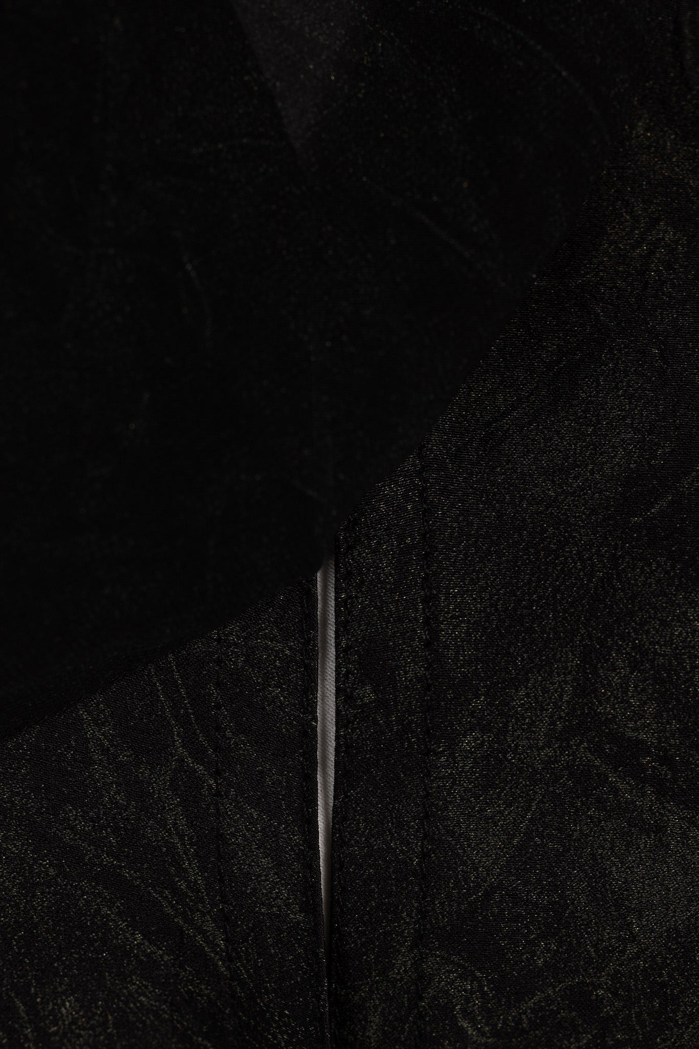 Green Black Abaya