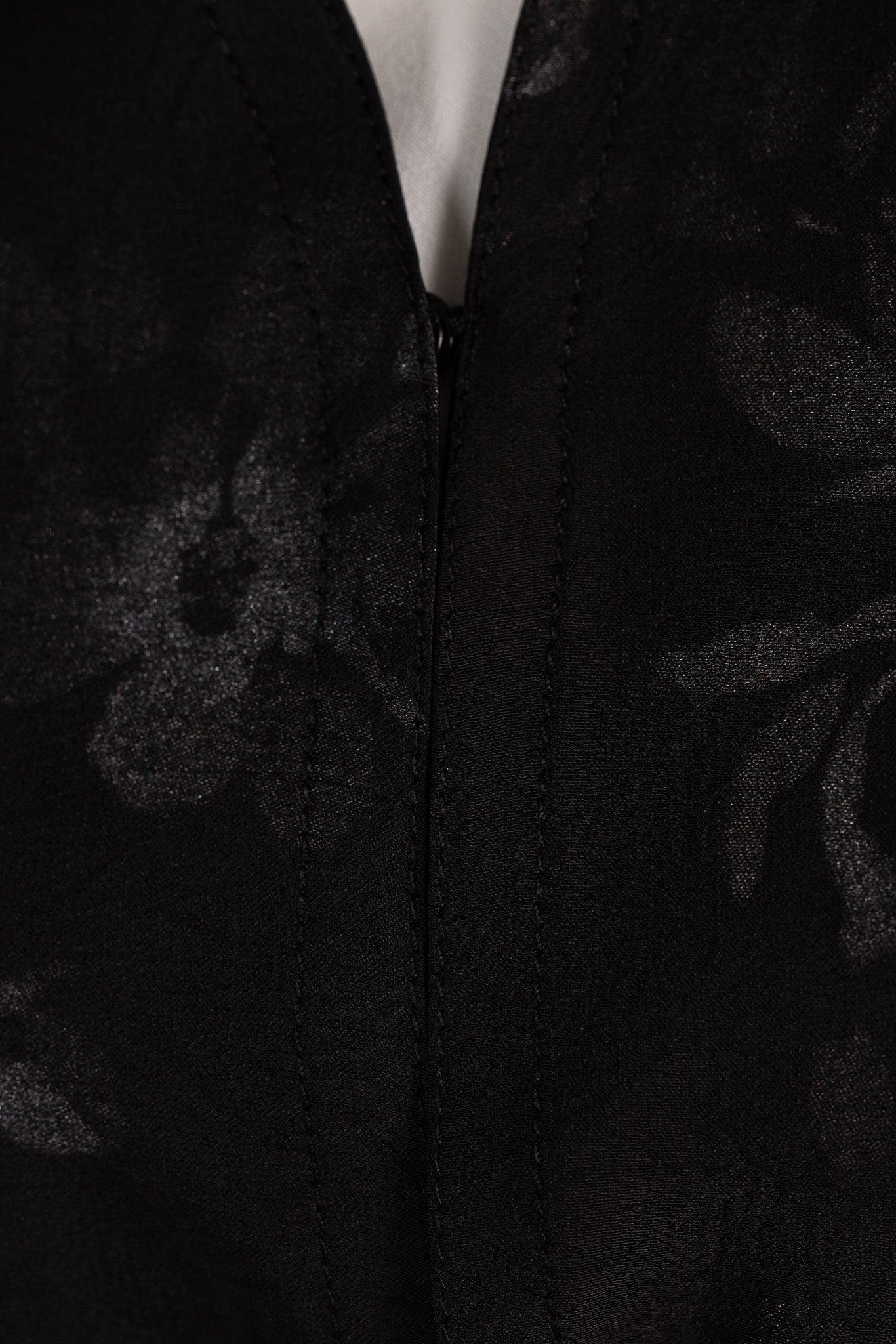 Black and Grey Abaya