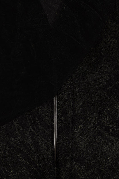 Green Black Abaya