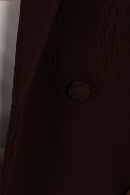 Brown Blazer Abaya