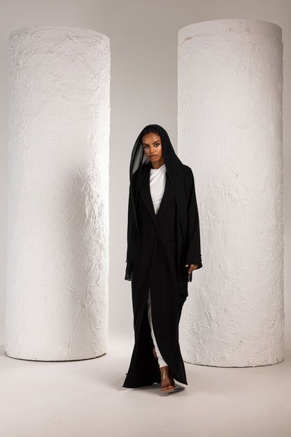 Black Blazer Abaya