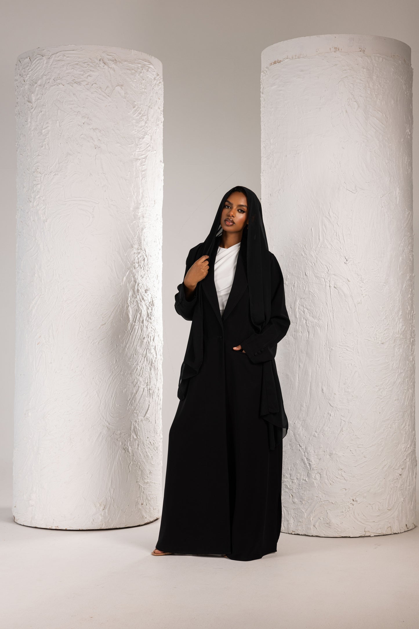 Black Blazer Abaya