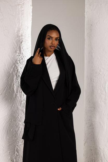 Black Blazer Abaya