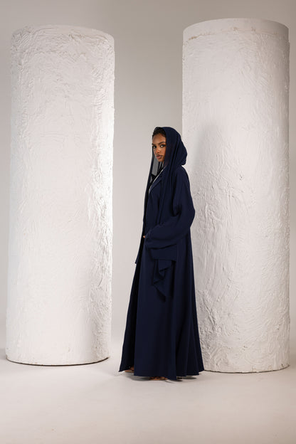Navy Blazer Abaya